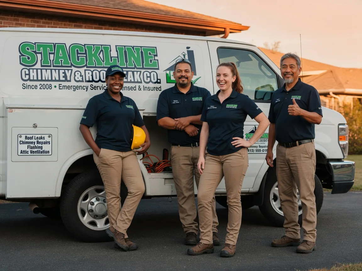 Chimney flashing repair company in Ashland, KS